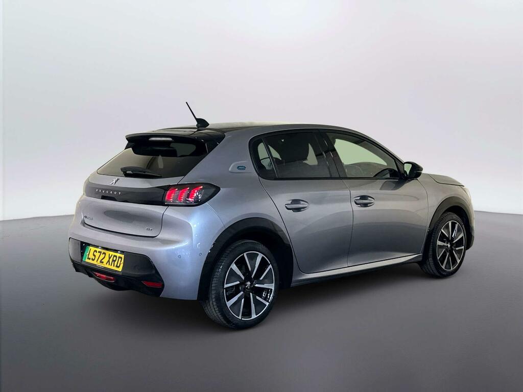 Peugeot e-208 Hatchback Black #8