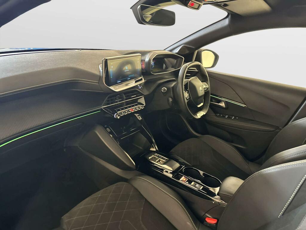 Peugeot e-208 Hatchback Black #10