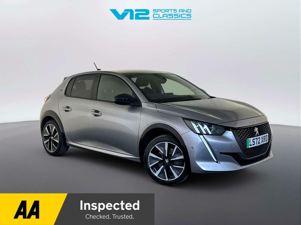 Peugeot e-208 50Kwh Gt Premium Hatchback 7Kw Grey
