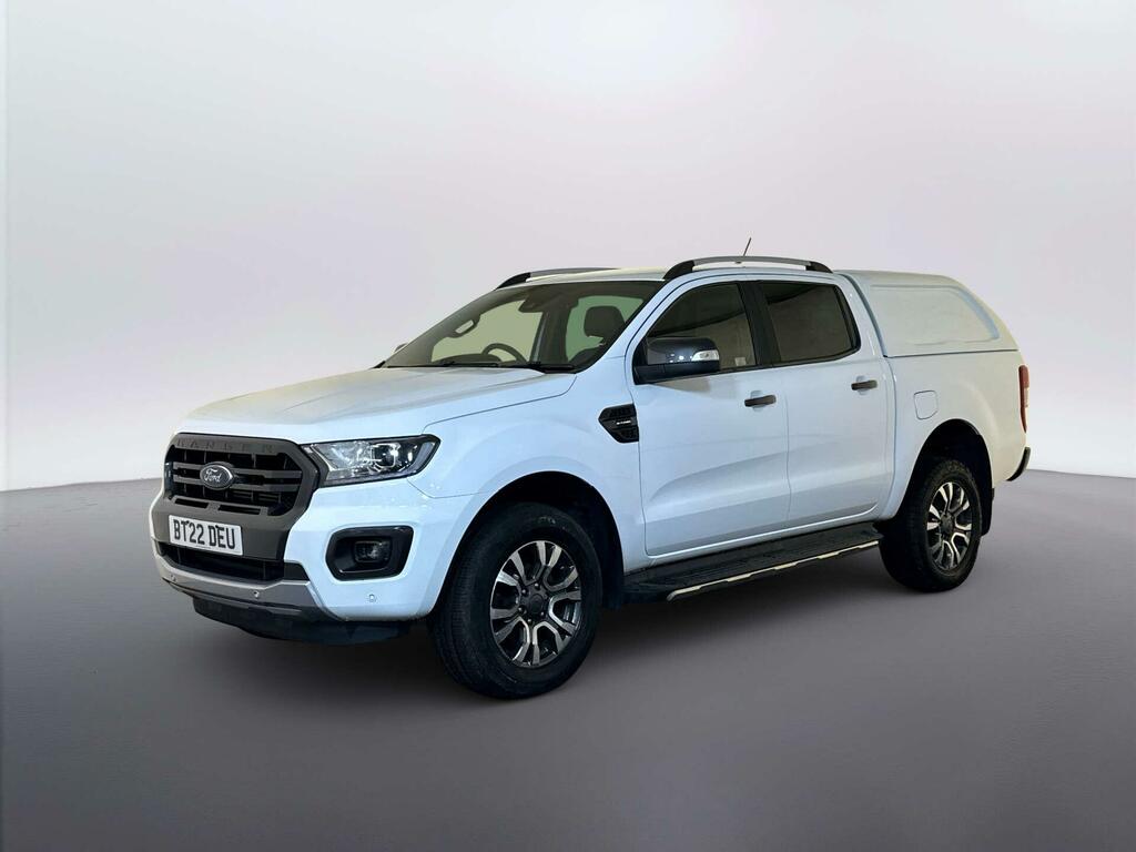 Ford Ranger 2.0 Ecoblue Wildtrak Pickup Double Cab White #4