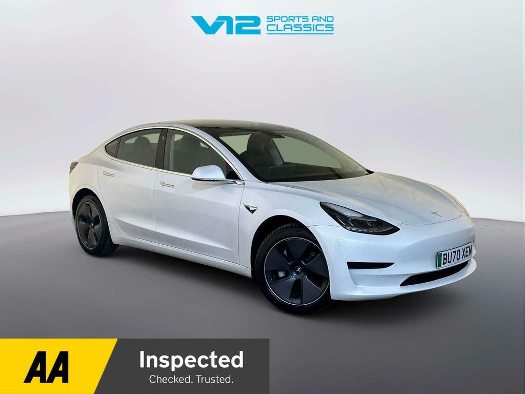 Tesla Model 3 Standard Range Plus Saloon Rwd White