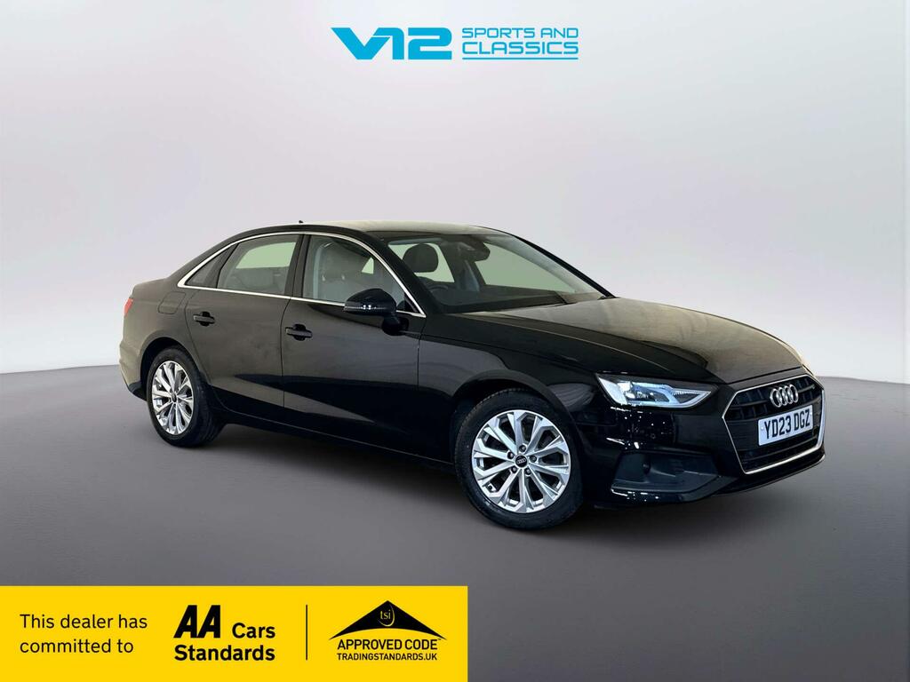 Audi A4 2.0 Tfsi 35 Technik Saloon S Tronic Eur Black