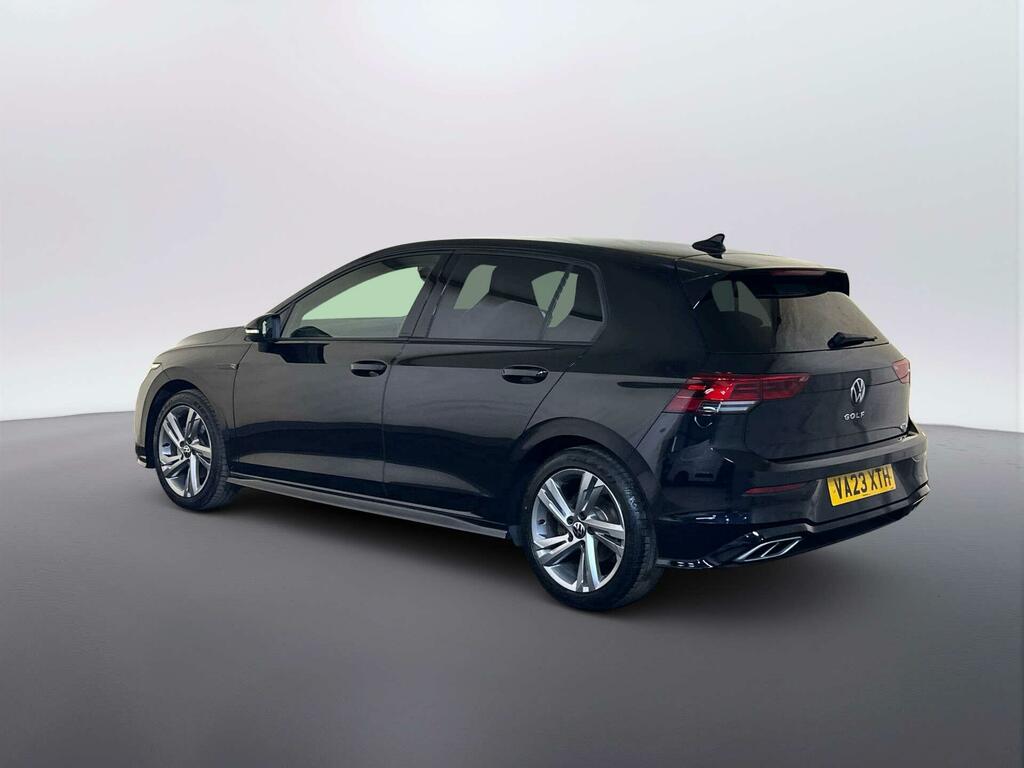 Volkswagen Golf 1.5 Etsi Mhev R-line Hatchback Hybrid D Black #6