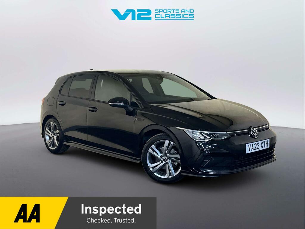 Volkswagen Golf 1.5 Etsi Mhev R-line Hatchback Hybrid D Black