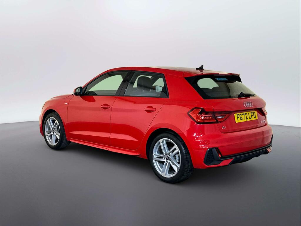 Audi A1 1.0 Tfsi 30 S Line Sportback S Tronic E Red #6