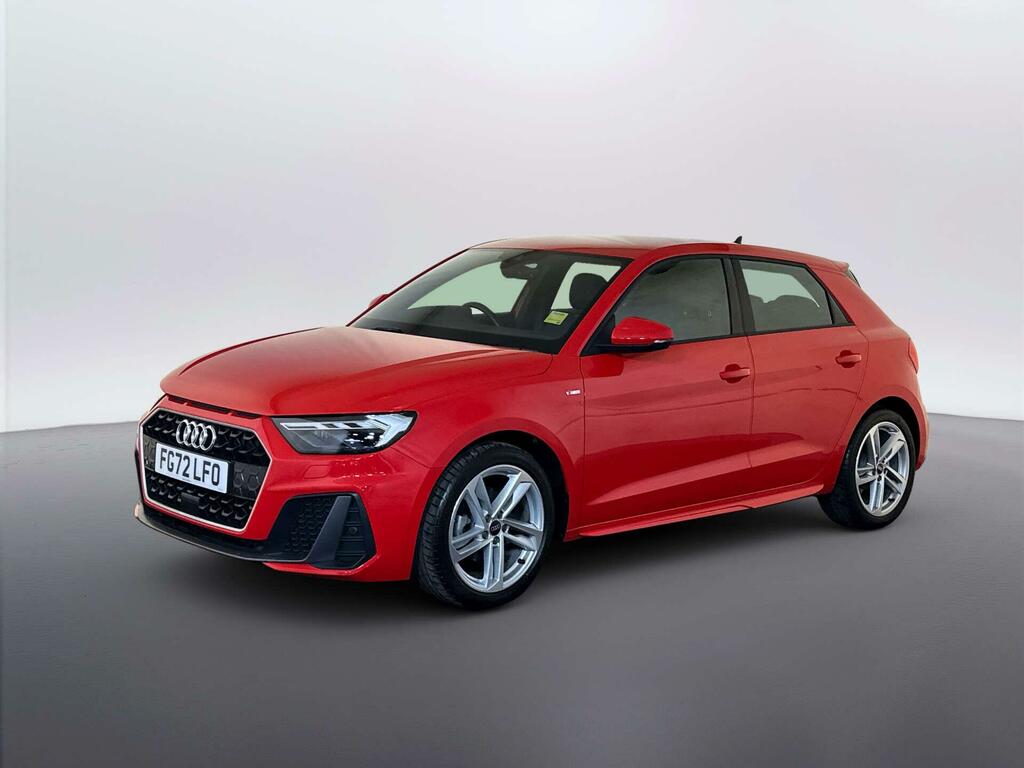 Audi A1 1.0 Tfsi 30 S Line Sportback S Tronic E Red #4