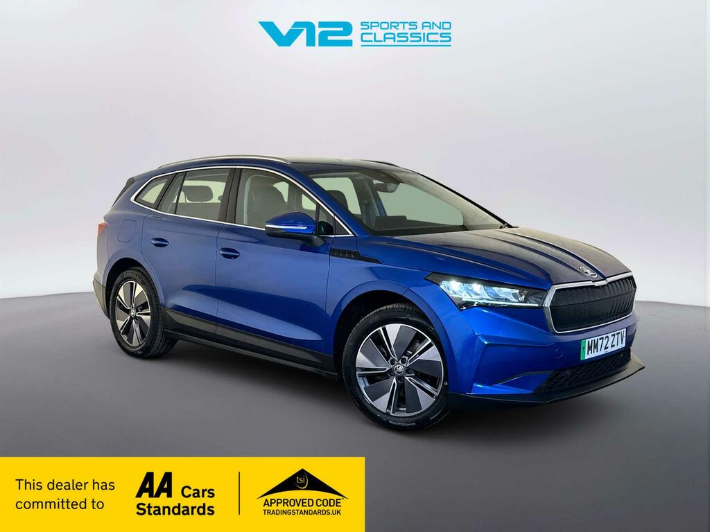 Skoda ENYAQ Iv 82Kwh 80 Suv Dc125kw 204 P Blue