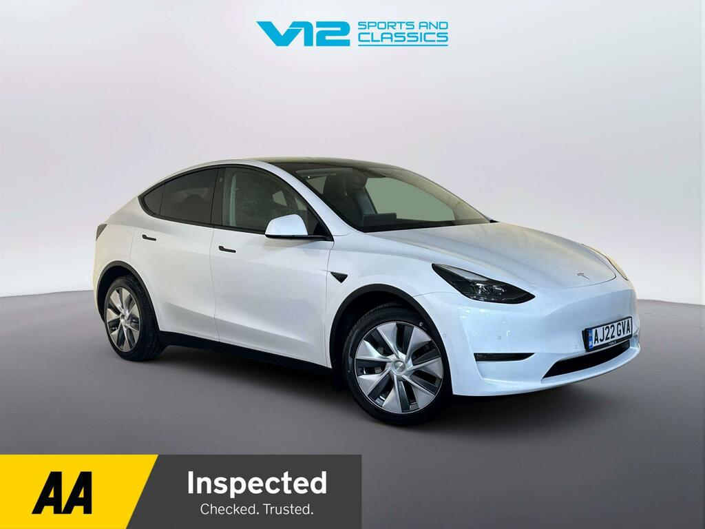 Tesla Model Y Dual Motor Long Range Suv 4Wde White
