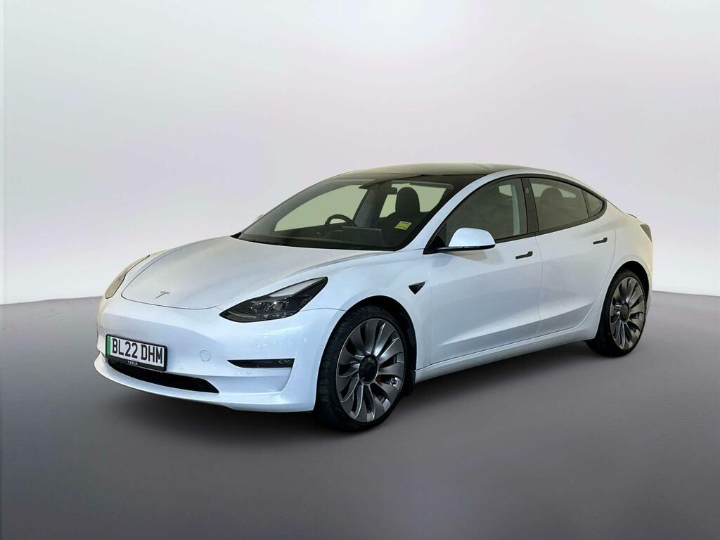 Tesla Model 3 Dual Motor Performance Saloon White #4