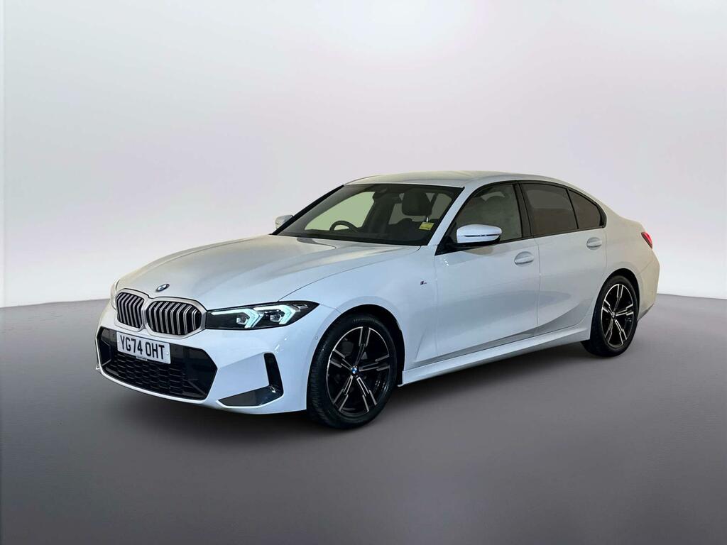 BMW 3 Series 2.0 320I M Sport Saloon Euro 6 S White #4