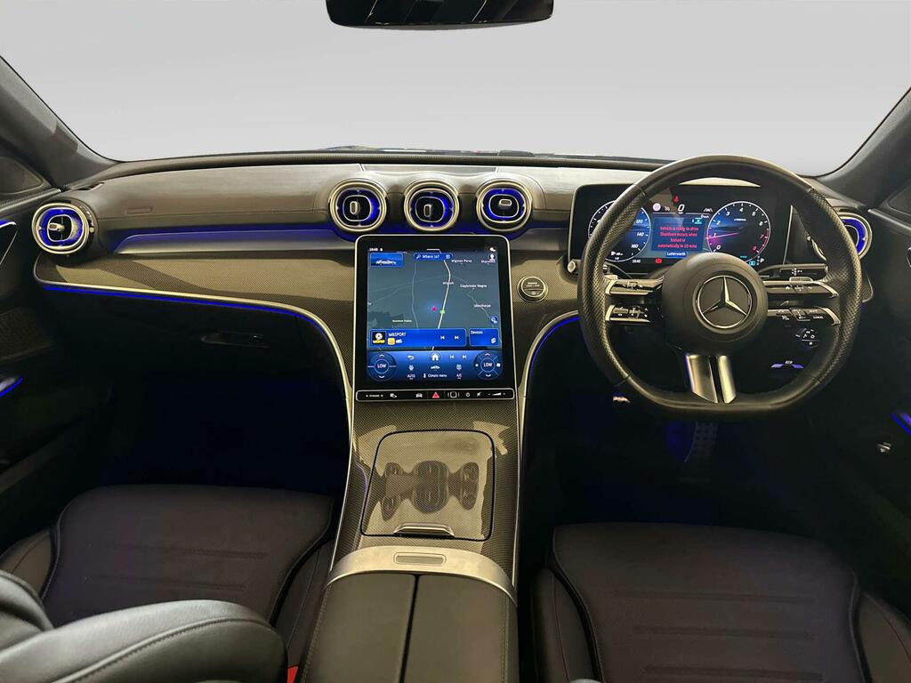 Mercedes-Benz C Class 1.5 C200h Mhev Amg Line Saloon Hybrid G Blue #2
