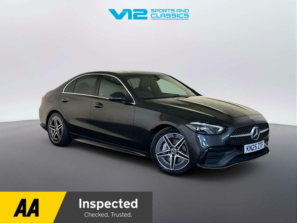 Mercedes-Benz C Class 1.5 C200h Mhev Amg Line Saloon Hybrid G Grey