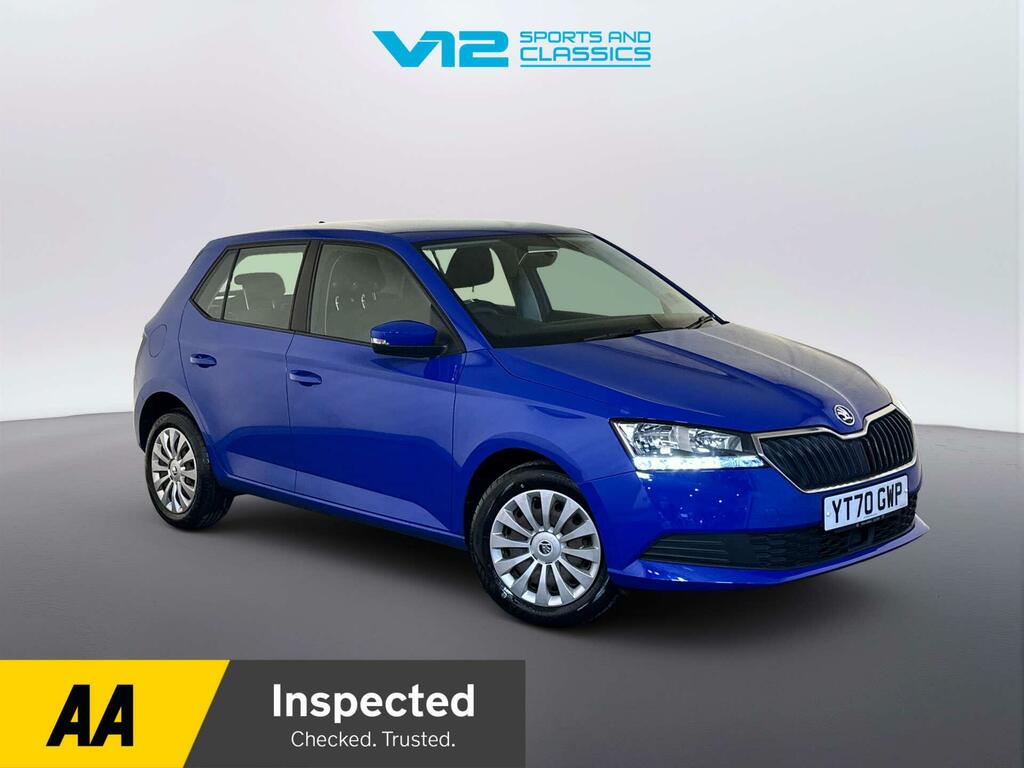 Skoda Fabia 1.0 S Hatchback Euro 6 Ss 60 Blue