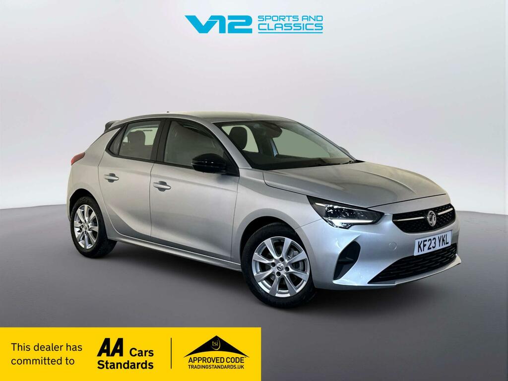 Vauxhall Corsa 1.2 Turbo Design Hatchback Euro 6 Silver