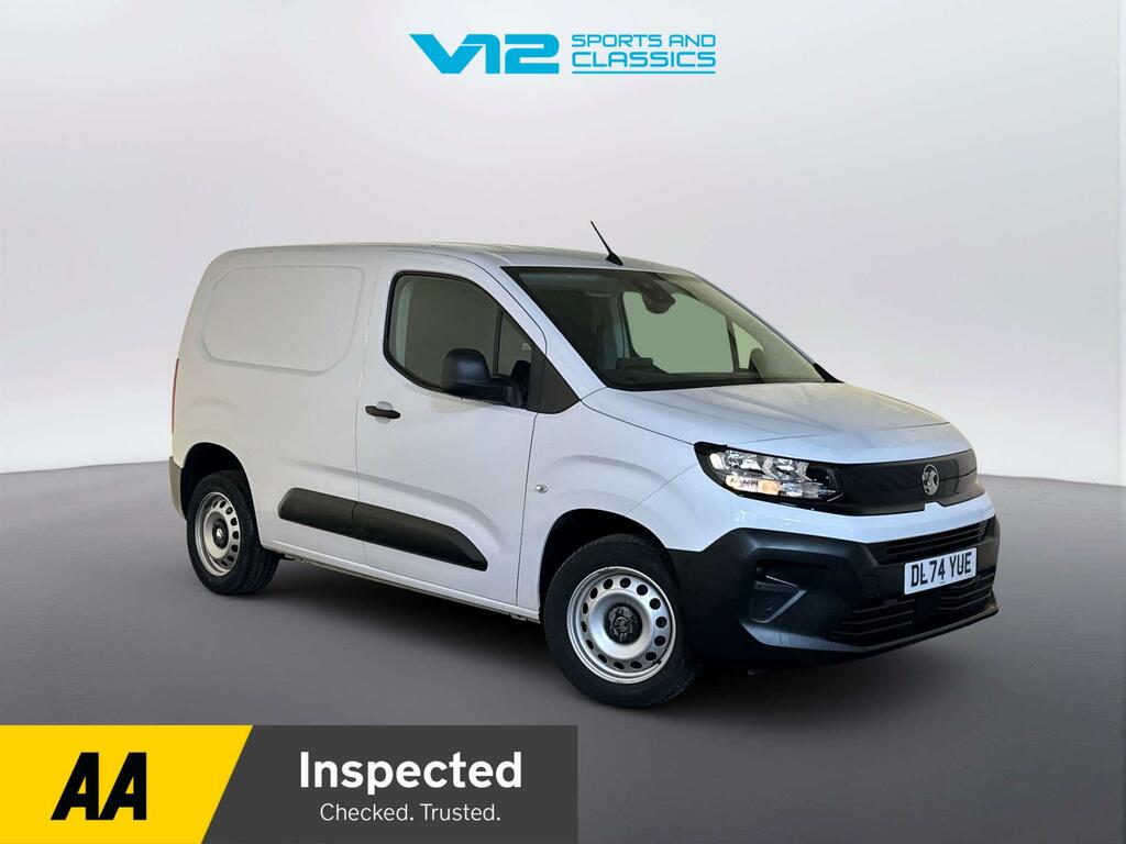 Vauxhall Combo 1.5 Turbo D 2300 Prime Panel Van White