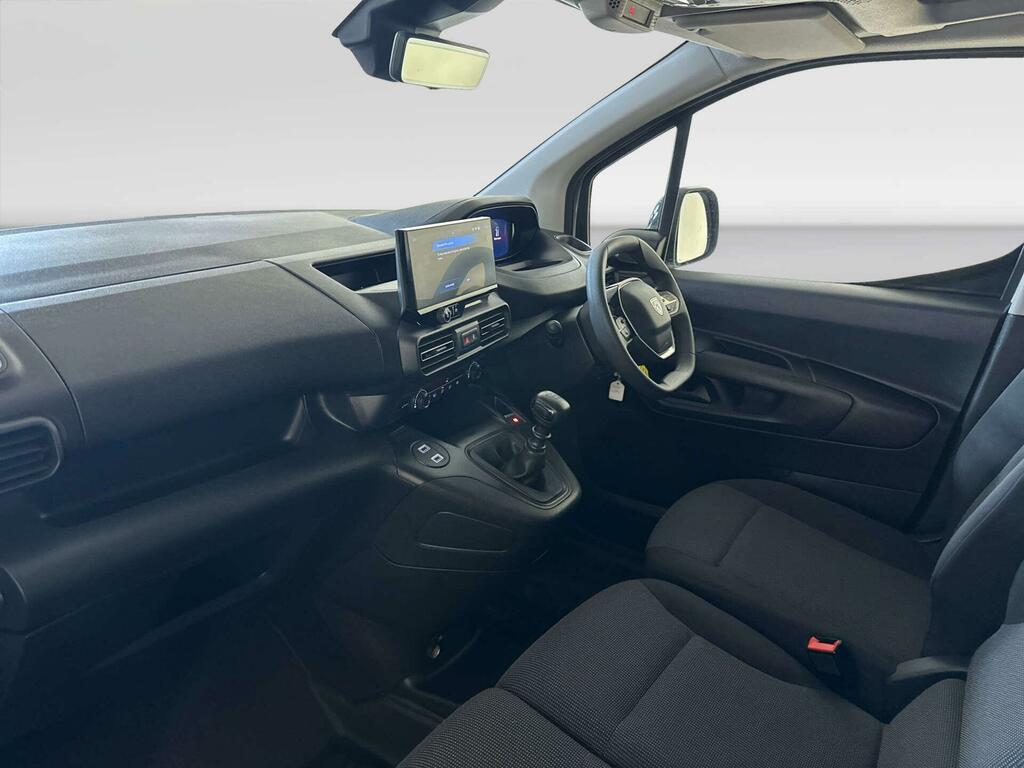 Peugeot Partner 1.5 Bluehdi 950 Asphalt Long Panel Van 6Dr White #2
