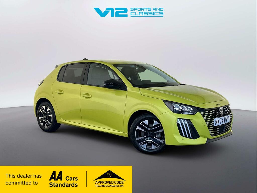 Peugeot 208 1.2 Puretech Allure Hatchback Eu Yellow