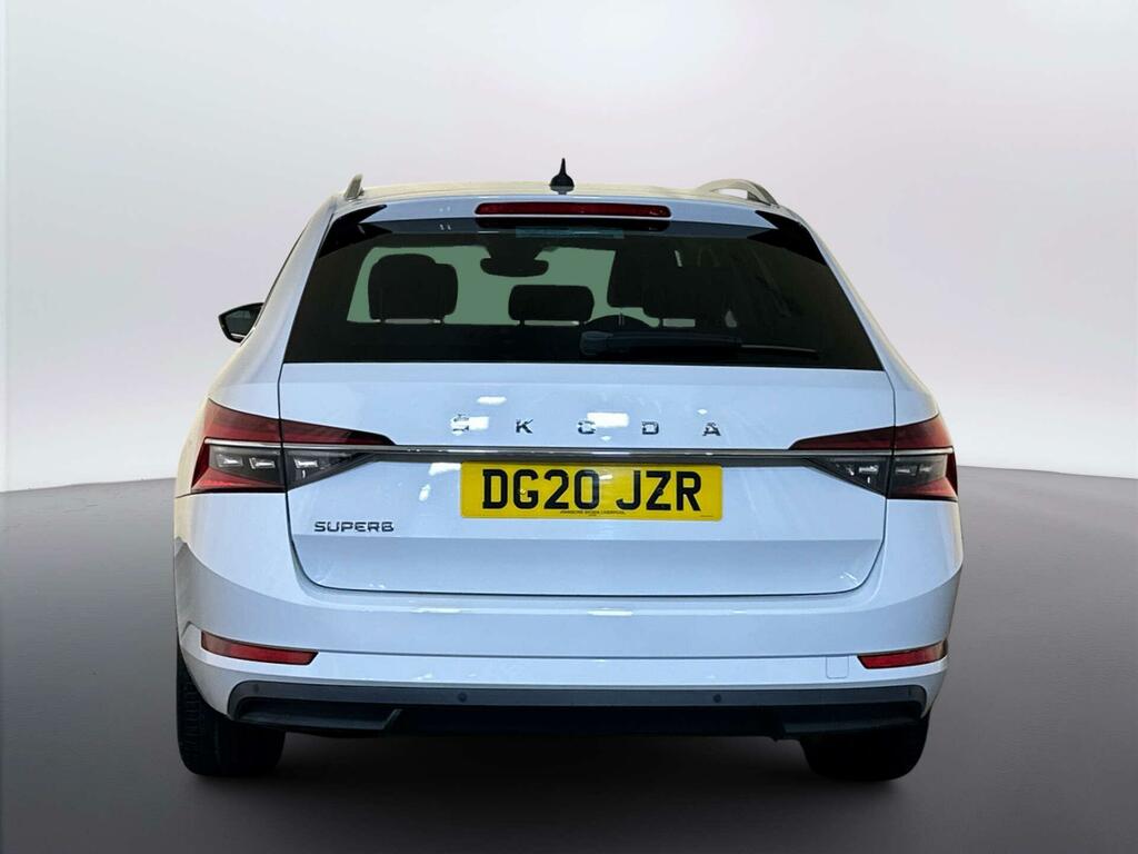 Skoda Superb 2.0 Tdi Se L Estate Dsg Euro 6 Ss 1 White #6