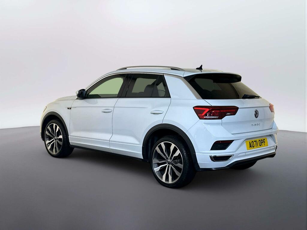 Volkswagen T-Roc 1.5 Tsi Gpf Evo R-line Suv Euro White #6