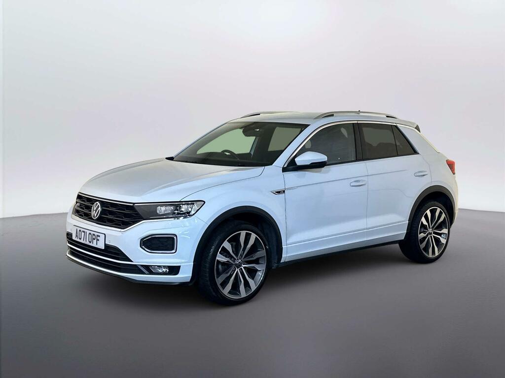 Volkswagen T-Roc 1.5 Tsi Gpf Evo R-line Suv Euro White #4