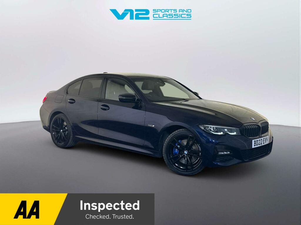 BMW 3 Series 2.0 330E 12Kwh M Sport Pro Edition Saloon Petr Blue