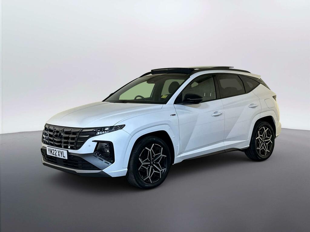 Hyundai Tucson 1.6 H T-gdi N Line S Suv Hybrid Eu White #4