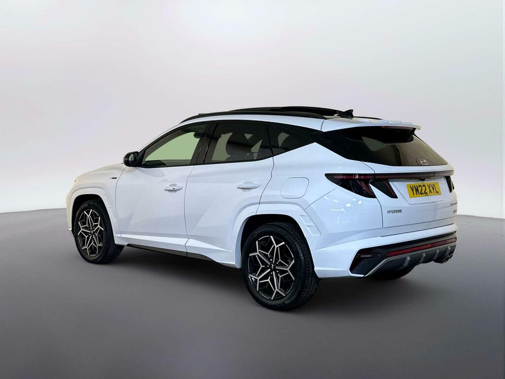 Hyundai Tucson 1.6 H T-gdi N Line S Suv Hybrid Eu White #6