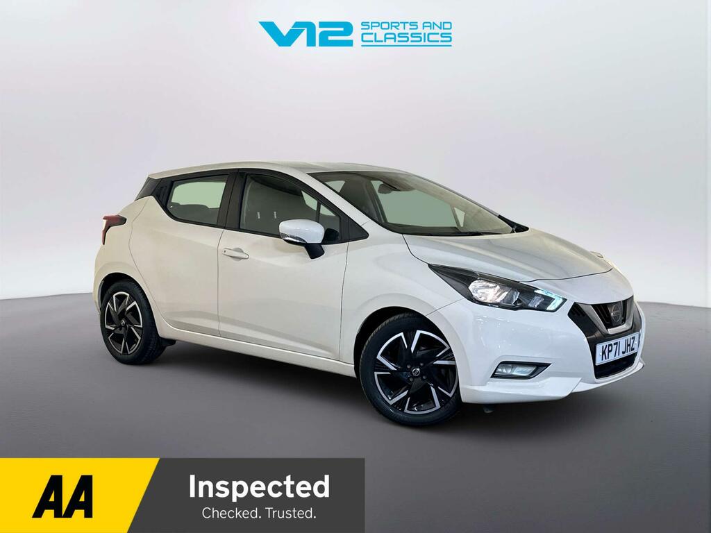Nissan Micra 1.0 Ig-t Acenta Hatchback Euro 6 White