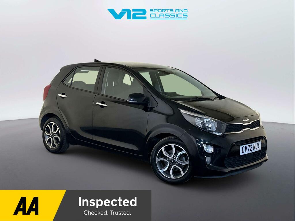 Kia Picanto 1.0 Dpi 3 Hatchback Amt Euro 6 Ss 6 Black