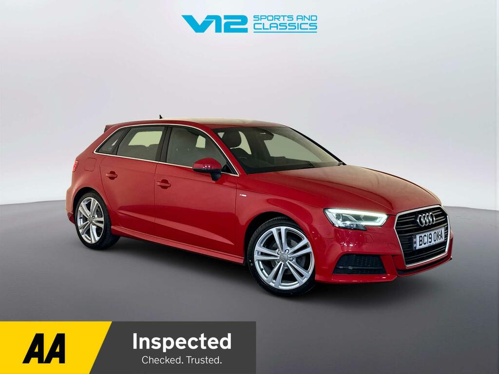 Audi A3 A3 S Line Black Edition 35 Tdi White #1