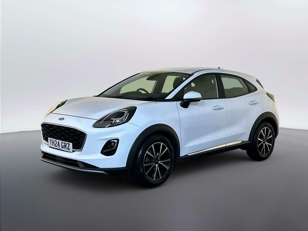Ford Puma 1.0T Ecoboost Mhev Titanium Suv Hybrid White #4