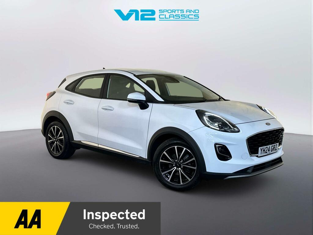 Ford Puma 1.0T Ecoboost Mhev Titanium Suv Hybrid White