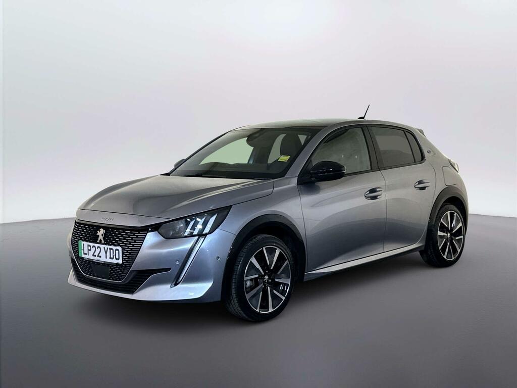 Peugeot e-208 50Kwh Gt Hatchback 11Kw Charger Grey #4