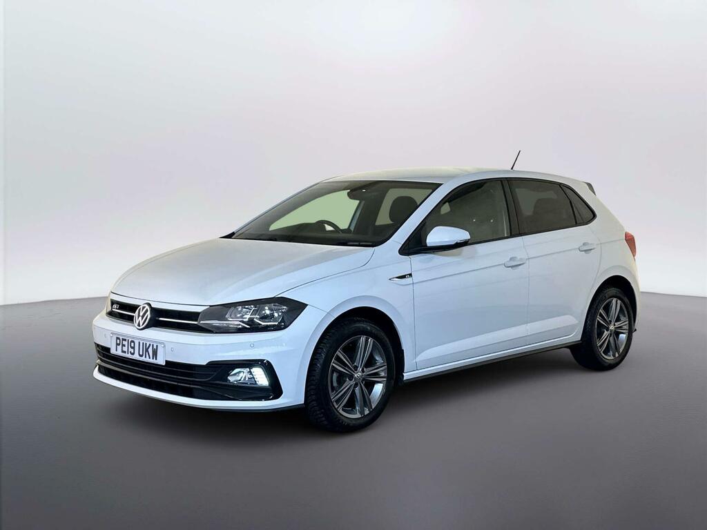 Volkswagen Polo 1.0 Tsi Gpf R-line Hatchback Eur White #4