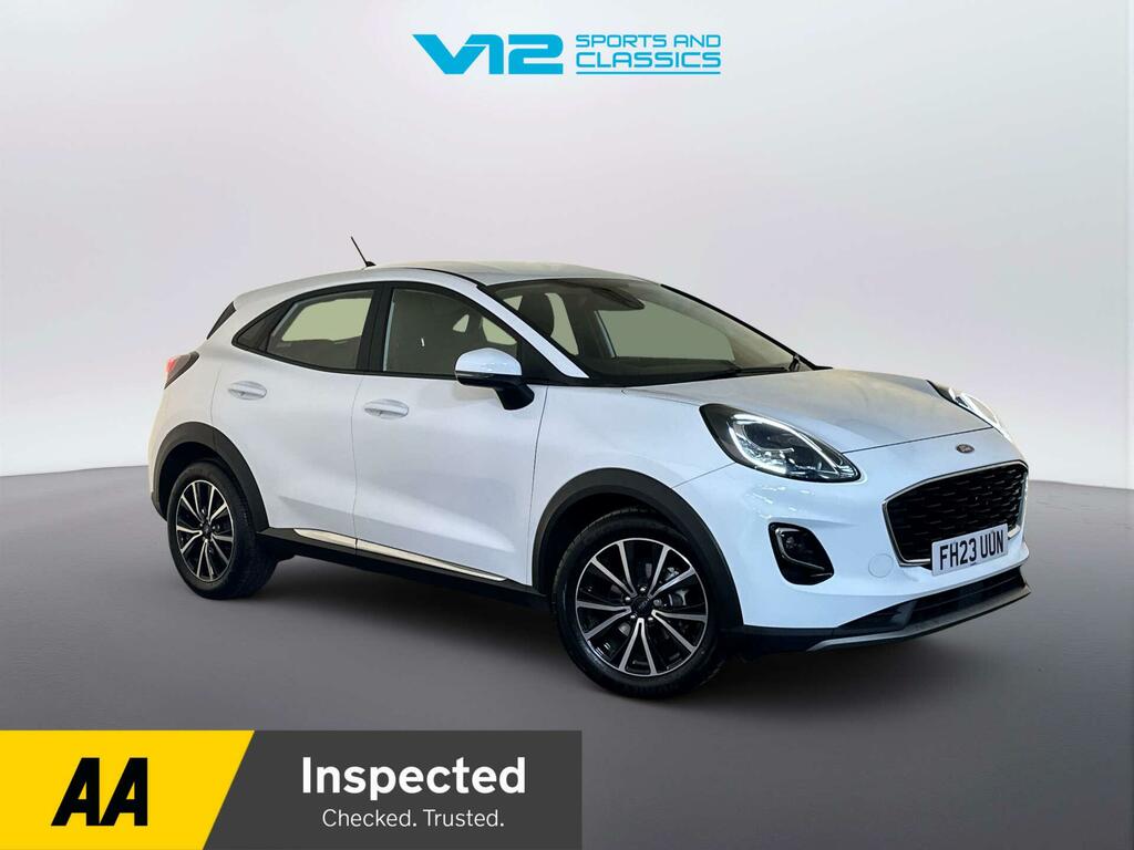 Ford Puma 1.0T Ecoboost Mhev Titanium Suv Hybrid White