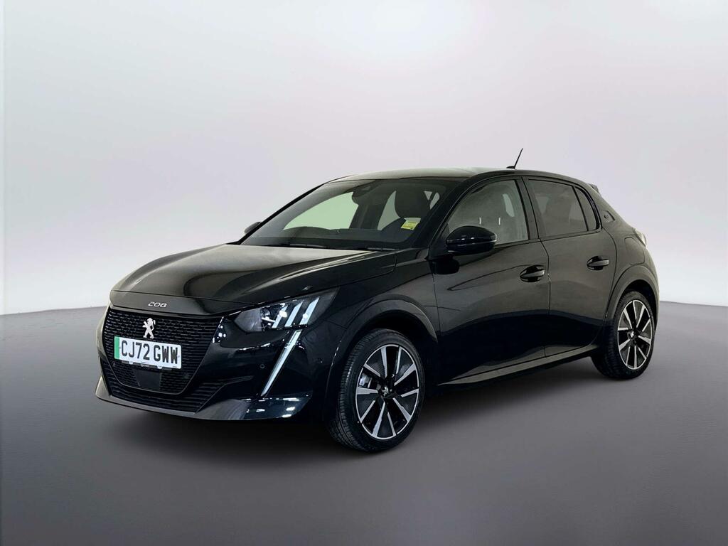 Peugeot e-208 50Kwh Gt Hatchback 11Kw Charger Black #4