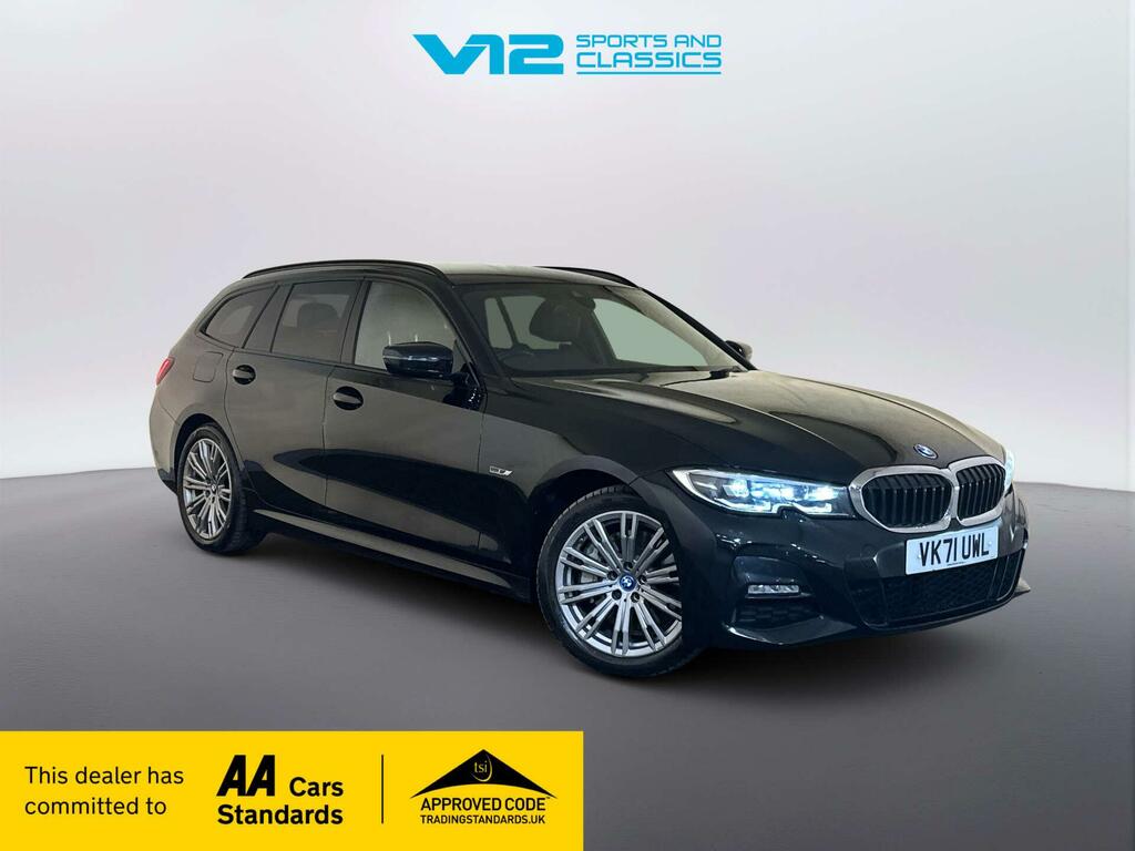 BMW 3 Series 2.0 330E 12Kwh M Sport Touring Plug-in Black