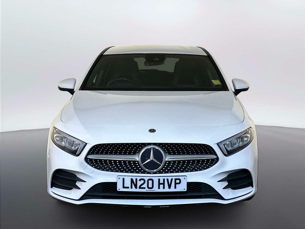 Mercedes-Benz A Class 1.3 A200 Amg Line Executive Hatchback White #3