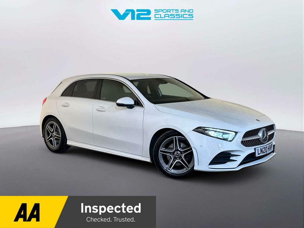 Mercedes-Benz A Class 1.3 A200 Amg Line Executive Hatchback White