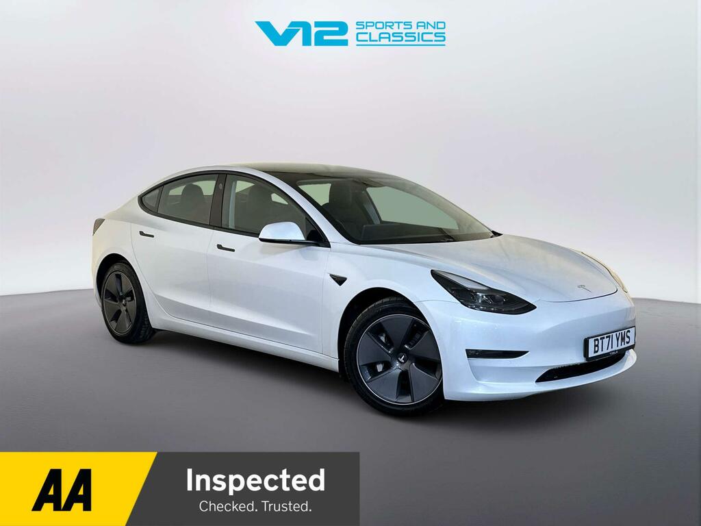 Tesla Model 3 Dual Motor Long Range Saloon 4 White