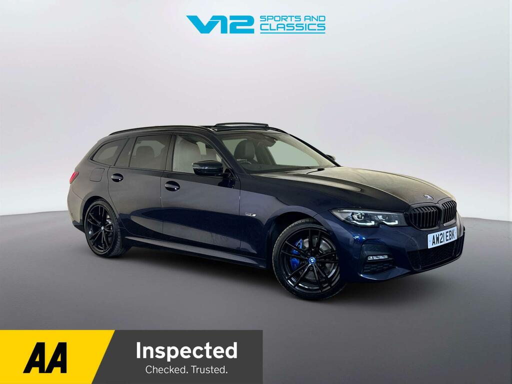 BMW 3 Series 2.0 330E 12Kwh M Sport Pro Edition Touring Pet Blue