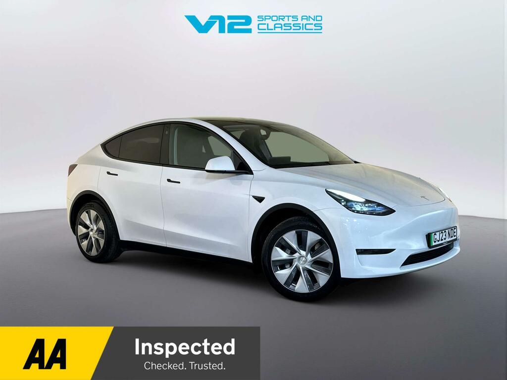 Tesla Model Y Dual Motor Long Range Suv 4Wde White