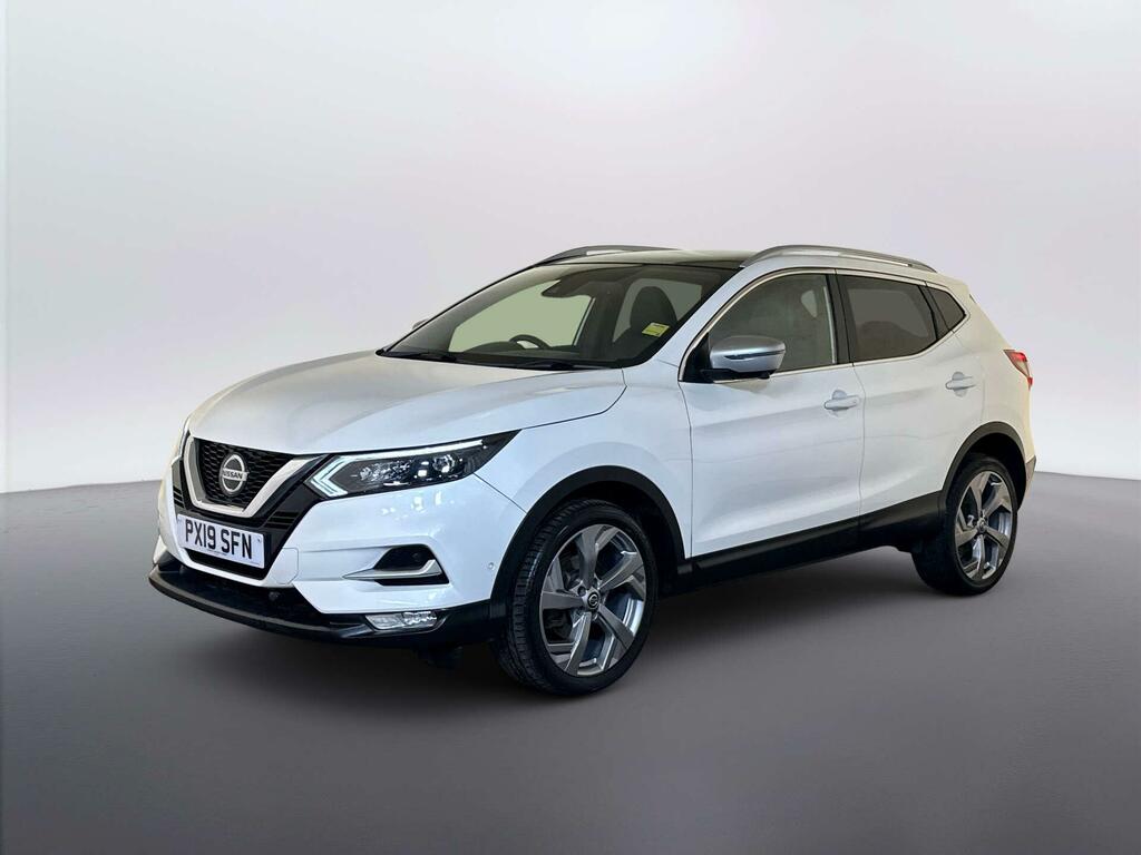 Nissan Qashqai 1.3 Dig-t Tekna Suv Dct Euro 6 S White #4