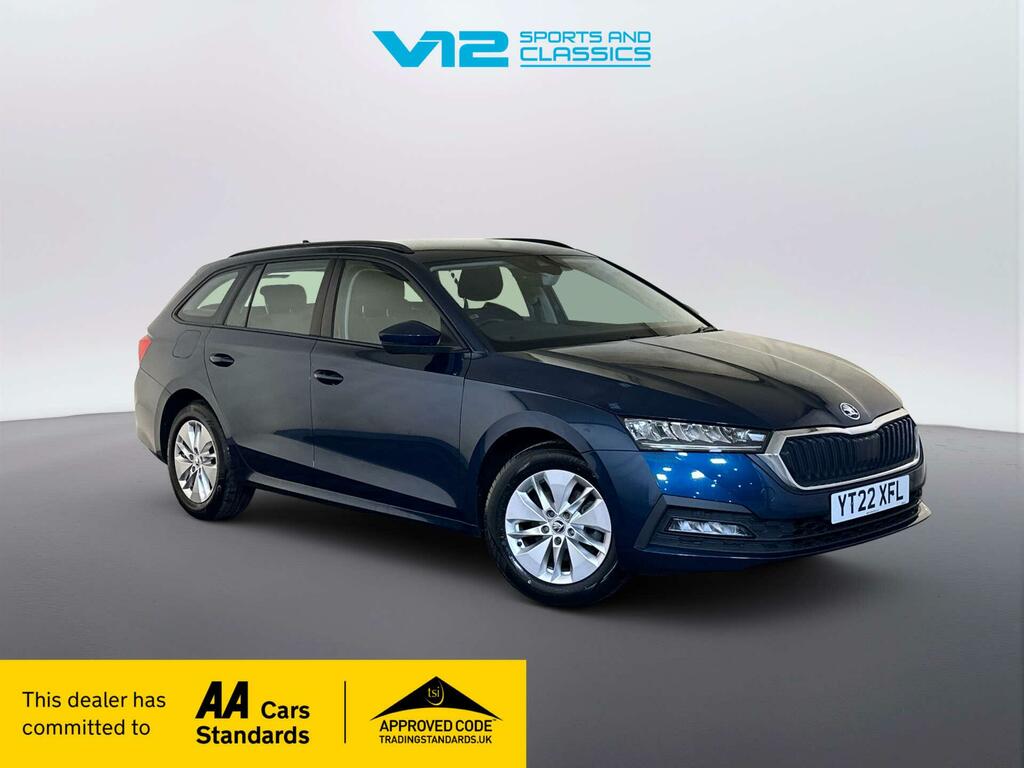 Skoda Octavia 1.5 Tsi Act Se Technology Estate Blue