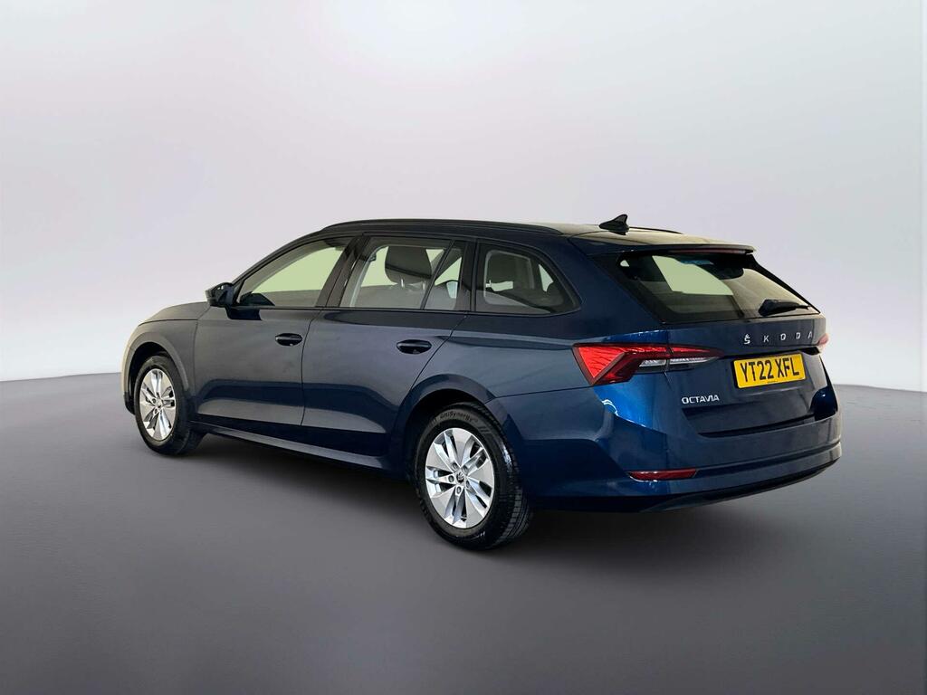 Skoda Octavia 1.5 Tsi Act Se Technology Estate Blue #6