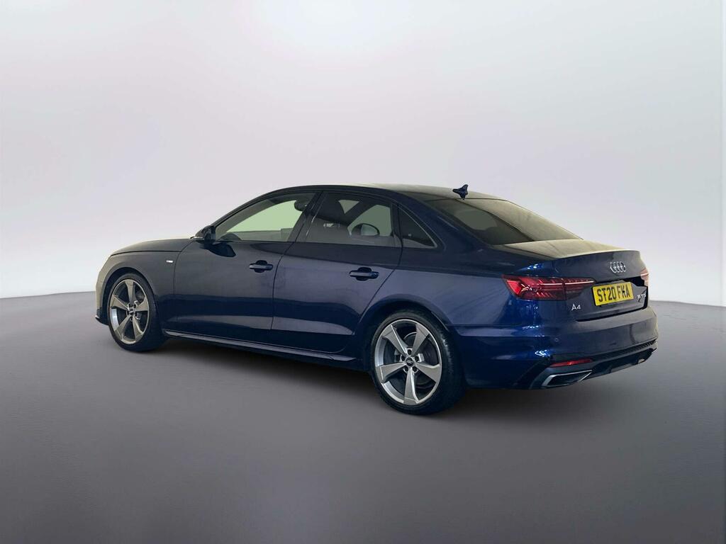 Audi A4 2.0 Tfsi 35 Black Edition Saloon Blue #6