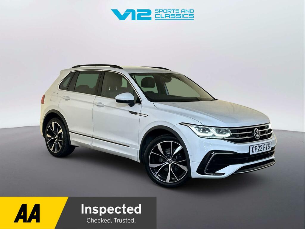 Volkswagen Tiguan 1.5 Tsi R-line Suv Dsg Euro 6 Ss 15 White