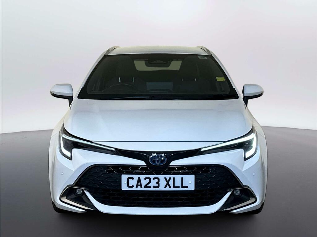 Toyota Corolla 1.8 Vvt-h Design Touring Sports Hybrid White #3