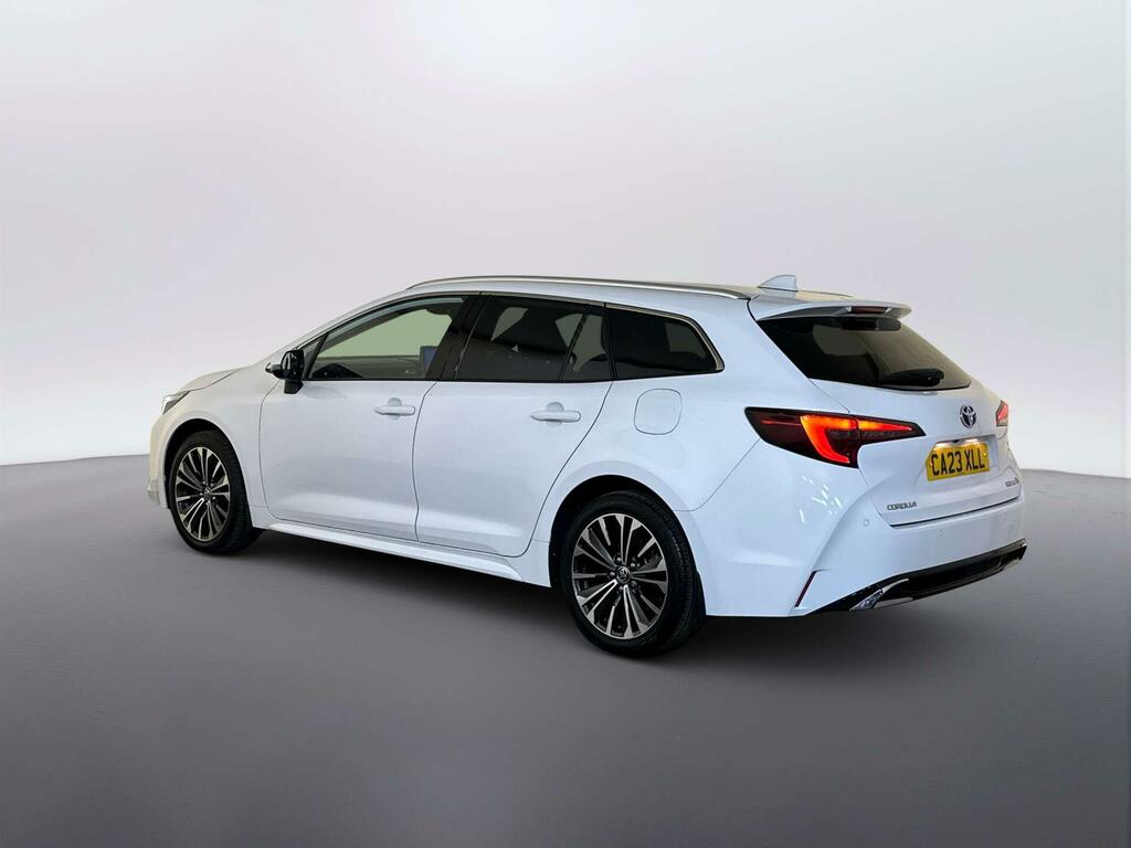 Toyota Corolla 1.8 Vvt-h Design Touring Sports Hybrid White #6