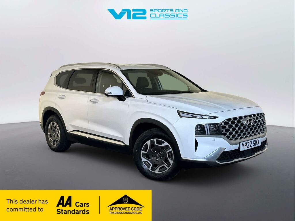 Hyundai Santa Fe 1.6 H T-gdi Premium Suv Hybrid Eur White